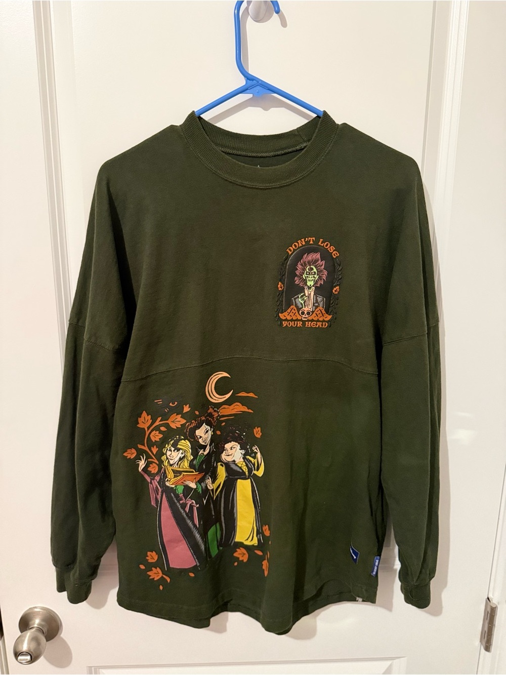 Disney Hocus Pocus 2 Spirit Jersey Sanderson Sisters Halloween Size S